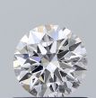 0.7 Carat Round D VVS2 EX GIA Natural Diamond