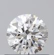 0.6 Carat Round F VS1 VG EX GIA Natural Diamond