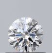 0.4 Carat Round D IF EX GIA Natural Diamond