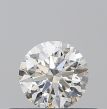 0.35 Carat Round H VS1 EX GIA Natural Diamond