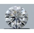 0.5 Carat Round G VVS1 GD EX GIA Natural Diamond