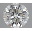 0.7 Carat Round I VVS1 EX GIA Natural Diamond