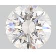 0.5 Carat Round H VVS2 EX GIA Natural Diamond