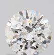 0.74 Carat Round F VVS2 EX GIA Natural Diamond