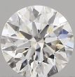 0.40 Carat Round D SI2 EX VG GIA Natural Diamond