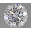 0.56 Carat Round E VVS1 EX GIA Natural Diamond