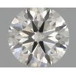 0.34 Carat Round H VVS1 EX IGI Natural Diamond