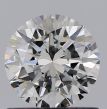 0.70 Carat Round F VVS2 VG EX GIA Natural Diamond