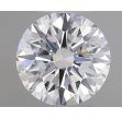 0.35 Carat Round D VVS2 EX GIA Natural Diamond