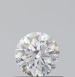 0.37 Carat Round D VS2 EX GIA Natural Diamond