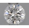 0.32 Carat Round F SI1 EX IGI Natural Diamond