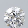 0.52 Carat Round G VVS2 VG EX GIA Natural Diamond