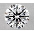 0.3 Carat Round E VVS1 EX GIA Natural Diamond