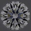 0.32 Carat Round I VVS2 EX GIA Natural Diamond