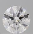 0.53 Carat Round D VVS1 EX GIA Natural Diamond