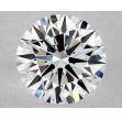 0.45 Carat Round D VS1 EX VG GIA Natural Diamond