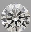 0.5 Carat Round H VVS1 EX IGI Natural Diamond