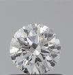 0.51 Carat Round D SI1 EX VG GIA Natural Diamond