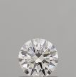 0.54 Carat Round E VVS1 EX GIA Natural Diamond