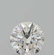 0.8 Carat Round H VVS2 EX GIA Natural Diamond