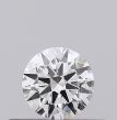 0.25 Carat Round D SI1 EX VG GIA Natural Diamond