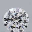 0.37 Carat Round F SI1 EX GIA Natural Diamond