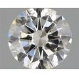 0.50 Carat Round H SI1 GD EX GIA Natural Diamond