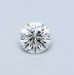 0.53 Carat Round E VVS1 VG EX GIA Natural Diamond