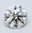 1.8 Carat Round I SI1 EX GIA Natural Diamond