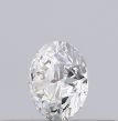 0.18 Carat Round H VVS1 EX GIA Natural Diamond