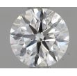 0.70 Carat Round H SI1 EX GIA Natural Diamond