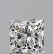 0.70 Carat Princess F VVS2 - EX VG GIA Natural Diamond