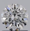 0.73 Carat Round E VVS2 EX GIA Natural Diamond