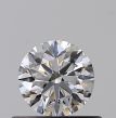 0.40 Carat Round E VS1 EX GIA Natural Diamond