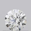 0.35 Carat Round H VVS1 EX GIA Natural Diamond