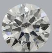 0.54 Carat Round E VS2 EX GIA Natural Diamond