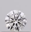 0.23 Carat Round E SI2 EX GIA Natural Diamond