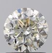 1.00 Carat Round K SI1 F EX GIA Natural Diamond