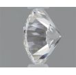 0.45 Carat Round E VVS2 EX GIA Natural Diamond