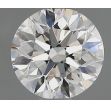 0.9 Carat Round H VVS2 EX GIA Natural Diamond