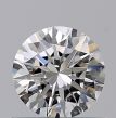 0.51 Carat Round F SI1 EX GIA Natural Diamond