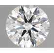 0.3 Carat Round H VVS1 EX GIA Natural Diamond