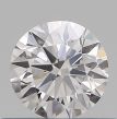 0.40 Carat Round E VVS2 EX VG GIA Natural Diamond