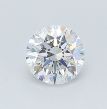 0.5 Carat Round D SI2 EX GIA Natural Diamond