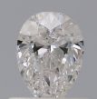 0.50 Carat Pear F VS2 - EX GD GIA Natural Diamond