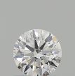 0.54 Carat Round D VVS1 EX GIA Natural Diamond