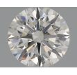 0.56 Carat Round H VS1 EX GIA Natural Diamond