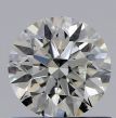 0.61 Carat Round J VS2 EX GIA Natural Diamond