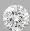 0.54 Carat Round E VVS1 EX GIA Natural Diamond