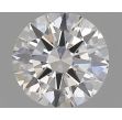 0.51 Carat Round F VS2 EX GD GIA Natural Diamond